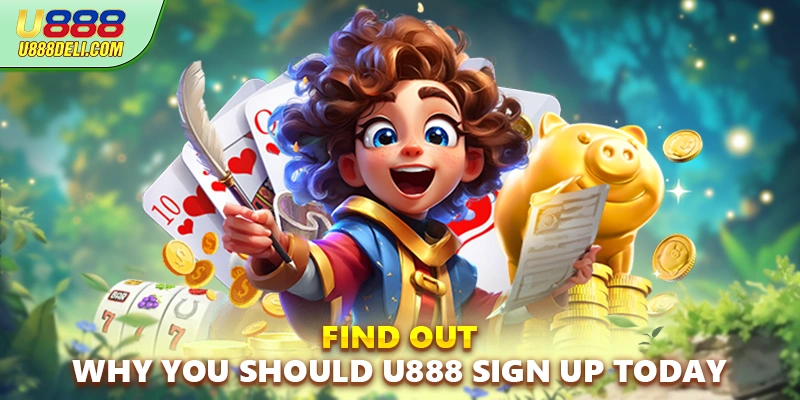 Find out why you should U888 Sign Up today