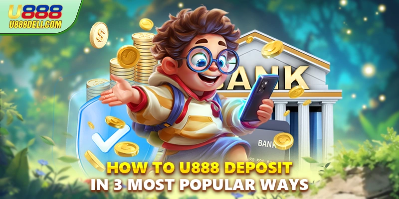 How to U888 Deposit in 3 most popular ways