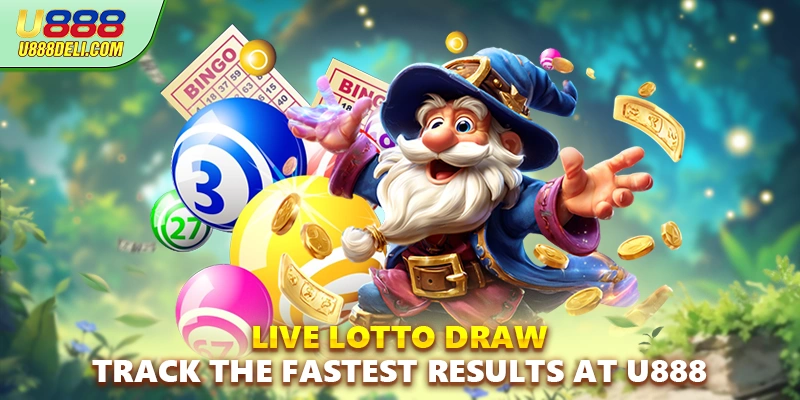 Live Lotto Draw - Track The Fastest Results At U888