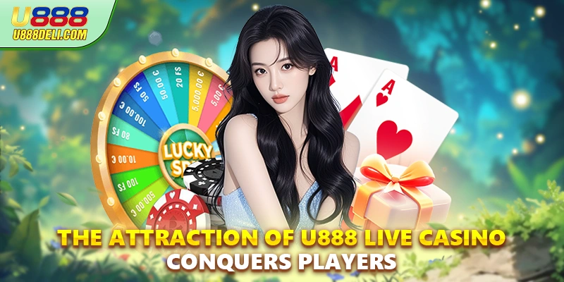 The attraction of U888 Live Casino conquers players