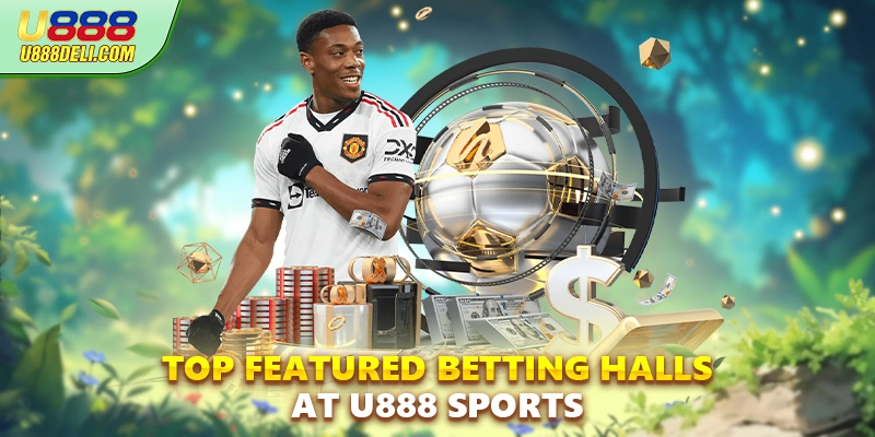 Top featured betting halls at U888 sports